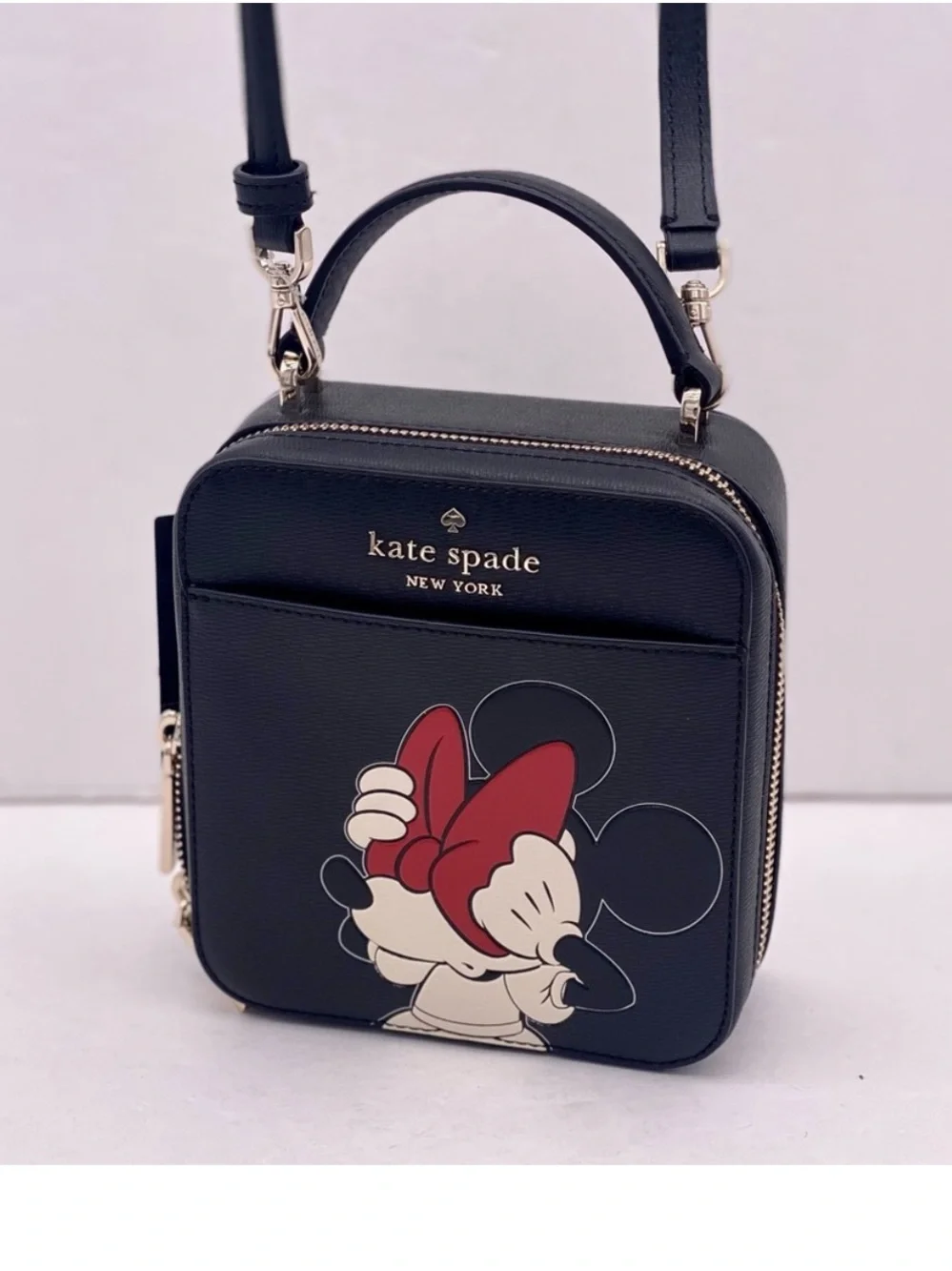 Kate Spade Disney X Kate Spade New York Minnie Mouse Daisy Vanity Crossbody Bag
